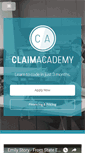 Mobile Screenshot of claimacademystl.com